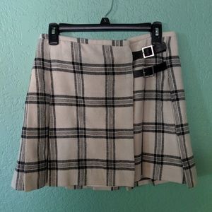 💞🖋️ plaid belted aline skirt 💞🖋️